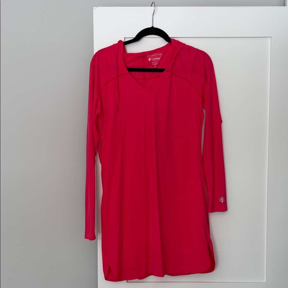 Coolibar Bright Pink UV Protection Top